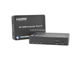 PROCONNECT Extender HDMI Over IP Infra USB 150m-ig