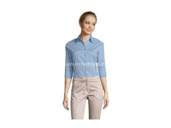 SOL'S Effect ženska košulja sa 3/4 rukavima Sky blue XL ( 317.010.52.XL )