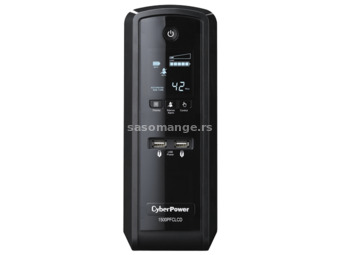 CYBERPOWER UPS - CP1500EPFCLCD 1500VA / 900W Line-Interactive 165-265 VAC 220VAC +/-10%
