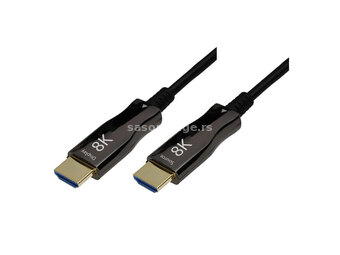 HDMI V2,1 aktivni optički kabl pozlaćen 30m HDMI30AOC-V2.1