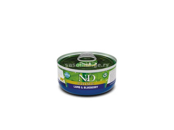 N&amp;D Can Cat Prime Lamb&amp;Blueberry 70g