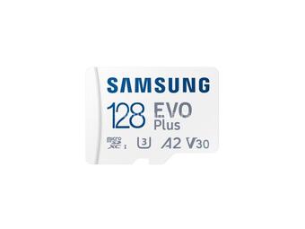 128GB EVO PLUS Micro SDXC UHS-I memorijska kartica sa SD adapterom Samsung MB-MC128KA