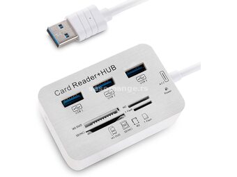 USB Hub 3.0/3.1 + Card Reader USB-A