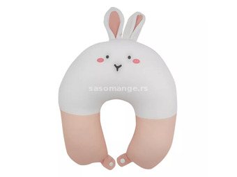 2 in 1 Pillow Pink Rabbit