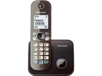 PANASONIC Bežični telefon KX-TG6811FXM/ siva