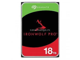 SEAGATE HDD Ironwolf pro NAS 3.5''/18TB/SATA/rmp 7200 ST18000NT001