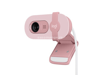 Logitech brio 100 full HD webcam USB rose