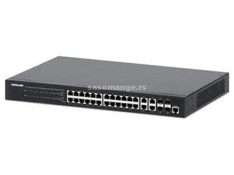 Intellinet 24-Port Gb Eth PoE+ Web 4Gb Combo ( 0001290665 )