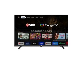 VOX Televizor 32GOH205B/ HD/ Google TV Smart