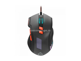CANYON Wired Gaming Mouse with 8 programmable buttons, sunplus optical 6651 sensor, 4 levels of D...
