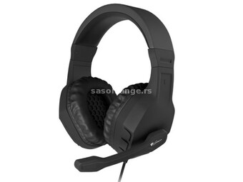 GENESIS ARGON 200, Gaming Headset with Volume Control, 3.5mm Stereo, Black/Red ( NSG-0902 )
