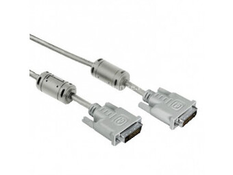 HAMA Kabl DVI Dual Link 1, 8 m Sivi 45077