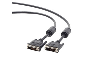 GEMBIRD DVI-D kabl 3m CC-DVI2-BK-10 DVI-D (Single link analogni) DVI-D (SL analogni) m/m Crna