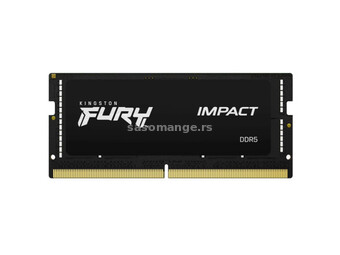 Kingston DDR5 64GB (2x32GB) SO-DIMM 5600MHz [fury impact], CL40 1.1V, memorija ( KF556S40IBK2-64 )