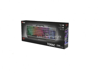 Tastatura TRUST GXT856 TORAC Metal žičnaRGBgamingcrna' ( '23577' )