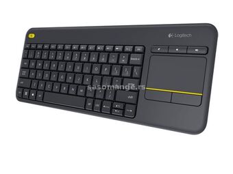LOGITECH Bežična tastatura K400 PLUS WIRELESS TOUCH (Crna)