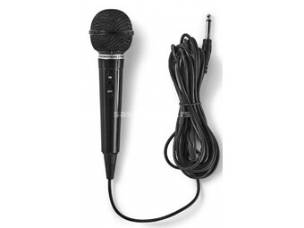 MPWD01BK Karaoke mikrofon, 6.35mm -75dB+/-3dB, Sensitivity, 80Hz-12kHz, 5.0m 38799