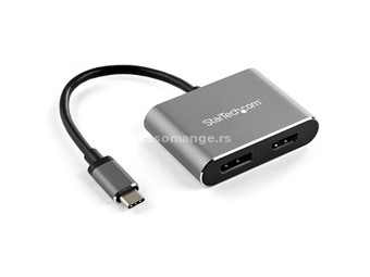 STARTECH USB C Multiport Video Adapter grey
