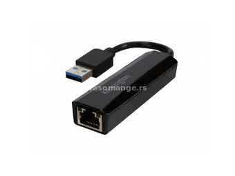 KENSINGTON K33981WW USB 3.0 UTP Converter 5cm 1Gbps black