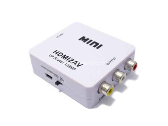 Adapter HDMI F na AV