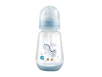 ELFI Plastična flašica super clear FANTASY, 150 ml Dino - Plava