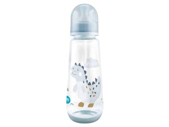 ELFI Plastična flašica super clear FANTASY, 250 ml Dino - Plava