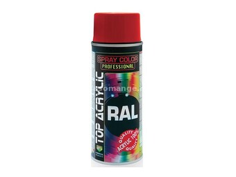 Sprej Top Acrylic Beli Mat RAL9010