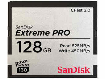 SanDisk 128GB Extreme PRO CFast 2.0 525MB/s