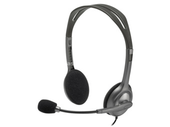 LOGITECH slušalice sa mikrofonom H111 3.5mm (četvoropolni) 20Hz - 20KHz 103dB 1.8m