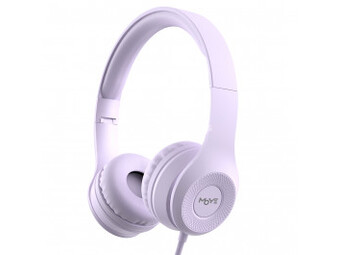 Enyo Foldable Headphones with Microphone Pink