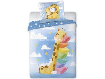 Posteljina za bebe Cuddles Žirafa 100x135+40x60cm (5907750597116)