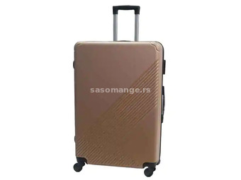 Putni kofer sa točkićima 60cm ABS zlatni