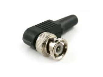 GEMBIRD Konektor za video nadzor CON-BNC11M muški DC (90stepeni) crni