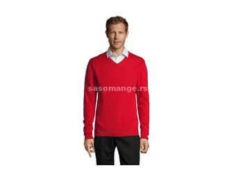 SOL'S Galaxy muški džemper na V izrez crvena XL ( 390.000.20.XL )