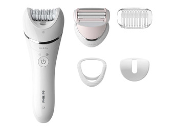 PHILIPS BRE710/00 Series 8000 Moist and dry epilator 5 accessories