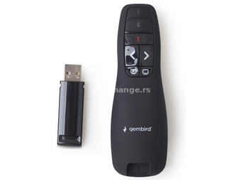 GEMBIRD WP-L-02 Wireless presenter with laser pointer