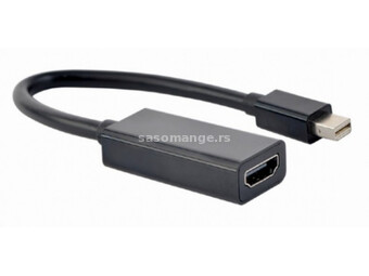 Adapter kabl Mini DisplayPort na HDMI, 4K video, Gembird A-mDPM-HDMIF4K-01, black