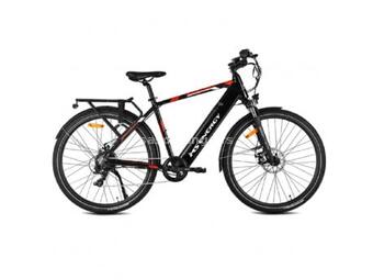 MS ENERGY Električni bicikl e-Bike t10, Crna-Crvena,1237715