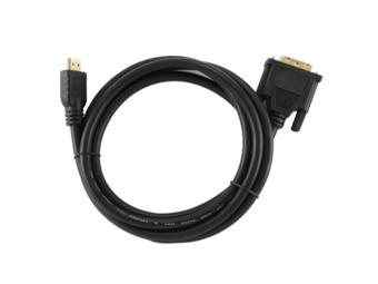 GEMBIRD adapter HDMI na DVI (m/m) 1.8m (Crni) - CC-HDMI-DVI-6 HDMI A DVI-D Single link m/m 1.8 m