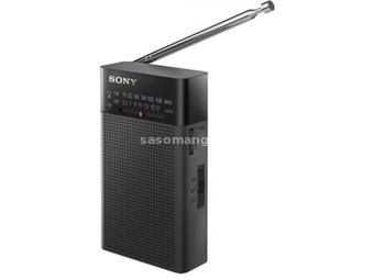SONY ICFP27 FM/AM battery pocket radio black