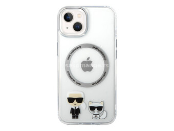 Futrola Karl Lagerfeld Magsafe With Ring za Iphone 14 Plus bela
