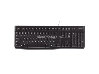 LOGITECH Žična tastatura K120 (Crna) - 920-002509 USB Membranski tasteri EN (US) 15 m