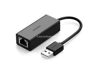 USB adapter LAN 2.0 - RJ45 10100 Ugreen CR110 beli
