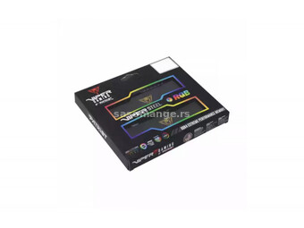 Memorija DDR4 16GB 2x8GB 3600MHZ Patriot Viper Steel RGB BLACK Dual Channel PVSR416G360C0K