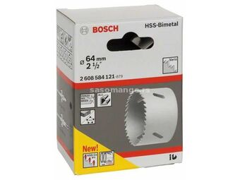 BOSCH Testera za otvore HSS-bimetal za standardne adaptere 2608584121/ 64 mm/ 2 1/2
