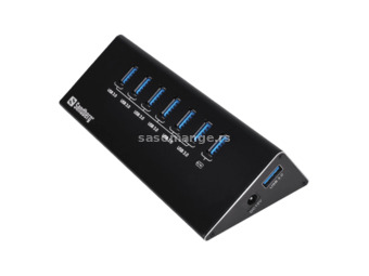 USB HUB 7 port Sandberg USB 3.0 sa napajanjem 133-82
