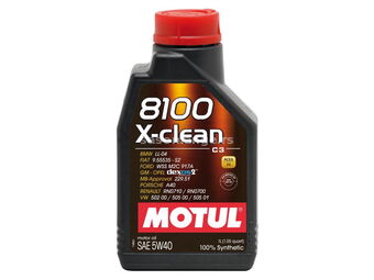 Motorno ulje MOTUL 8100 X-Clean C3 5W40 1 L