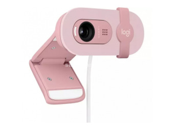 LOGITECH Webcam Brio 100 Full HD - Rose - USB