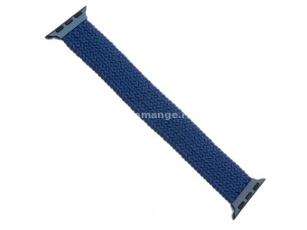 FIXED Elastic Nylon Strap for Apple Watch 42/44mm L size blue