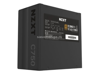 NZXT napajanje C Series C750 - NP-C750M-EU 750W Modularno ATX (PS2) do 90% efikasnosti
